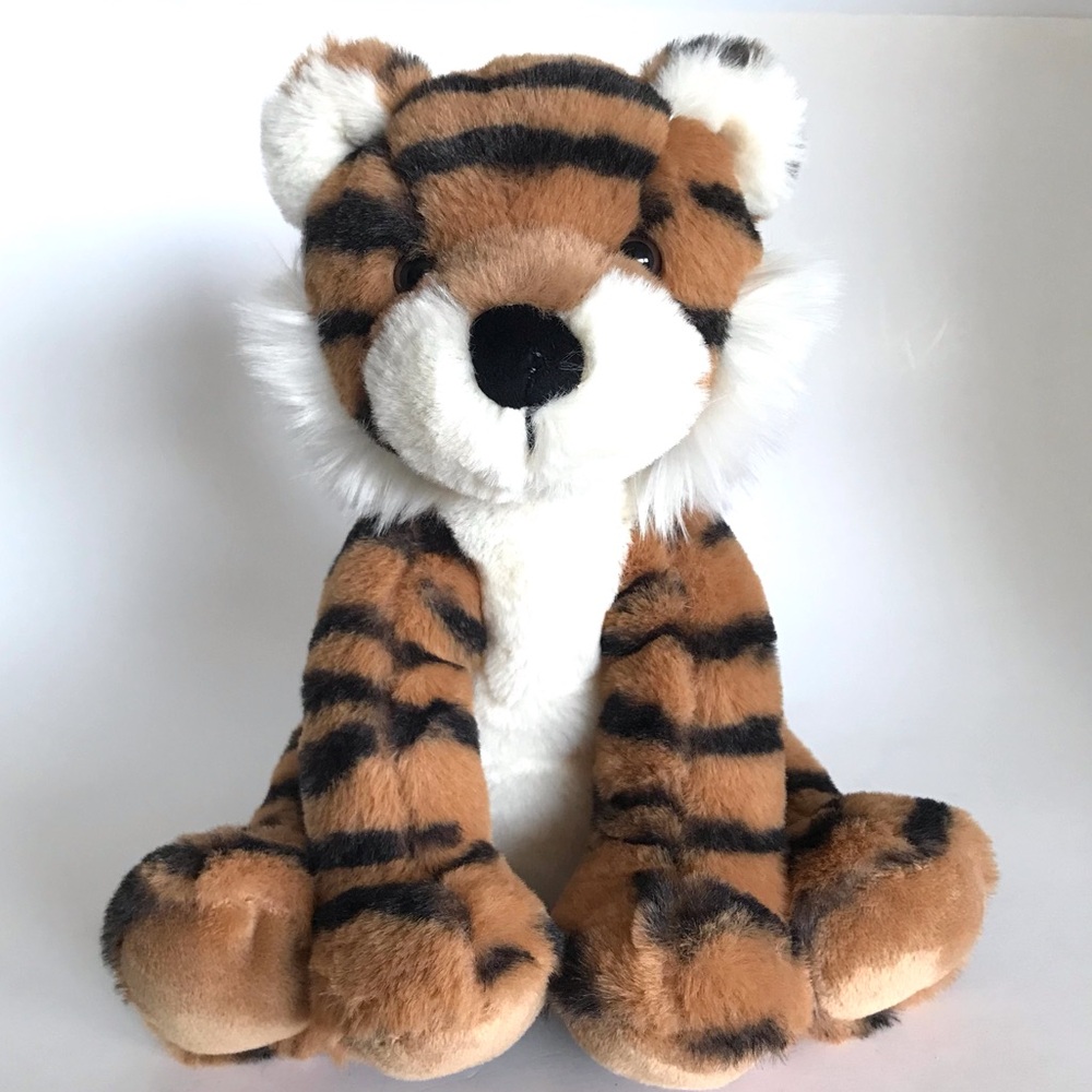 MON AMI Archie The Tiger 8” Plush Stuffed Animal - Picture 4 of 11